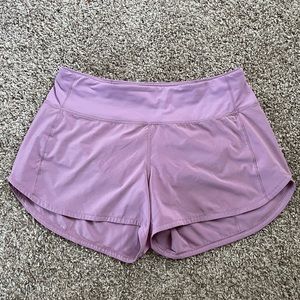 Lululemon Speed Up 4” Shorts - Mid Rise